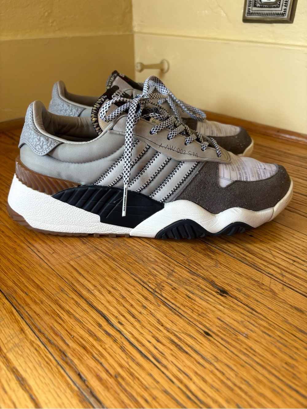 Alexander Wang x adidas Turnout Trainer Core Black Size 6